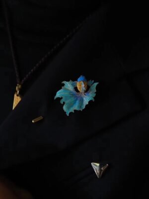 Goldfish brooch