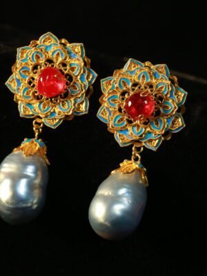 east baroque earring